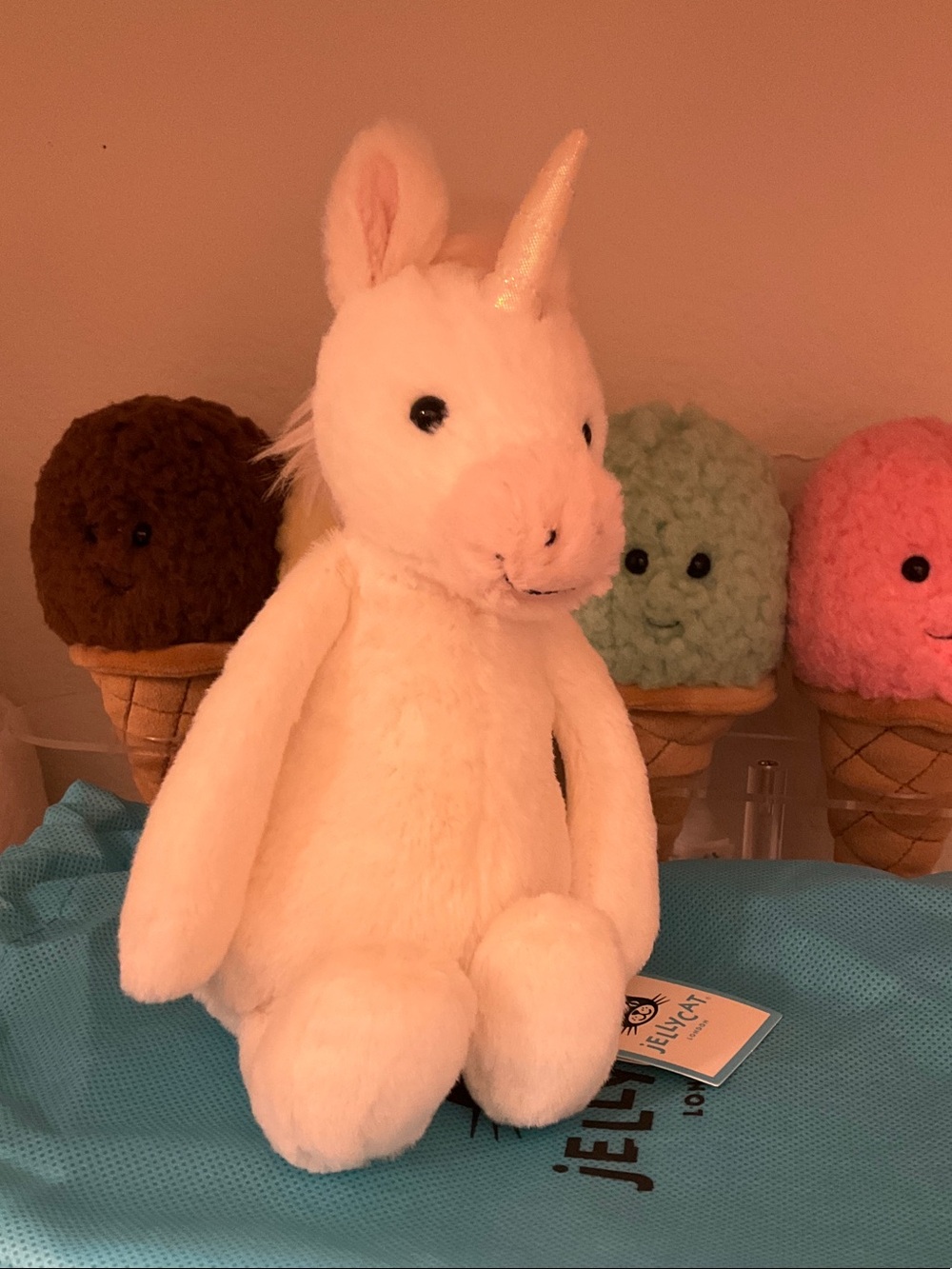 Jellycat Little Bashful Unicorn